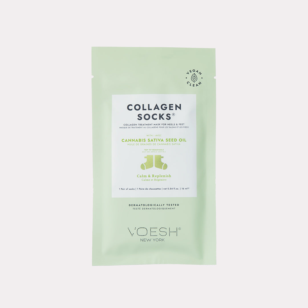 Collagen Socks with Cannabis Sativa Seed Oil | VOESH