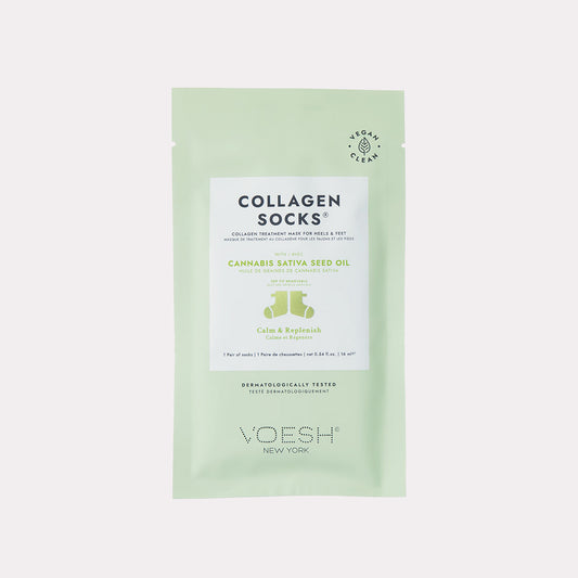 Collagen Socks with Cannabis Sativa Seed Oil | VOESH
