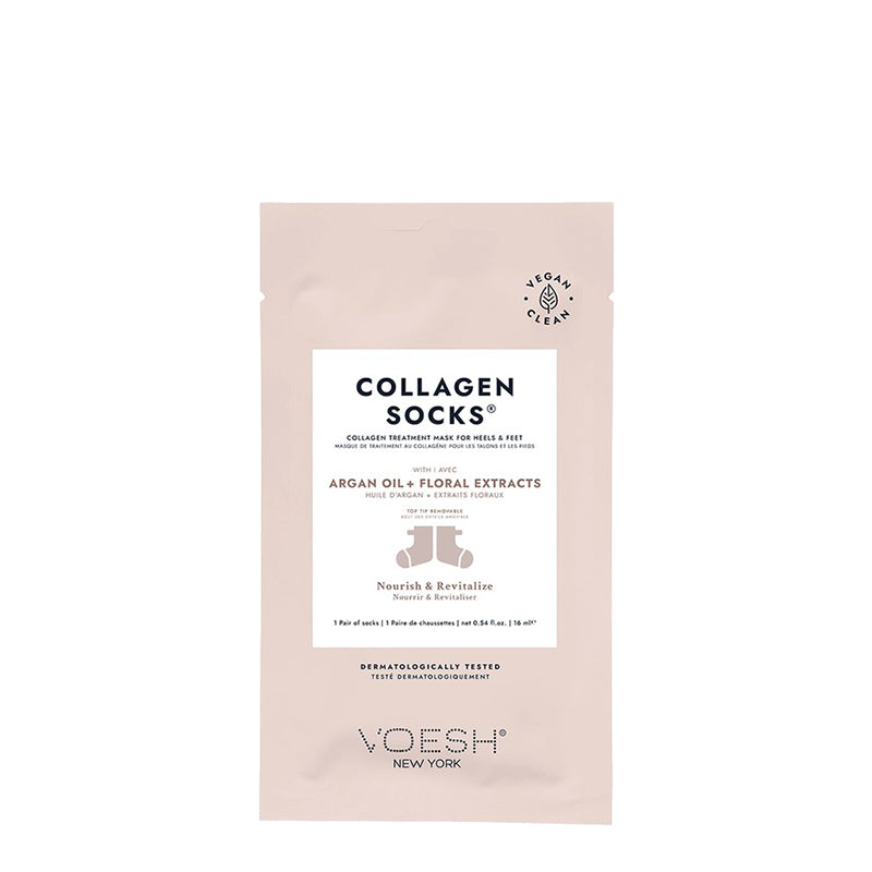 Collagen Mask Socks - Argan Oil & Floral Extracts | VOESH